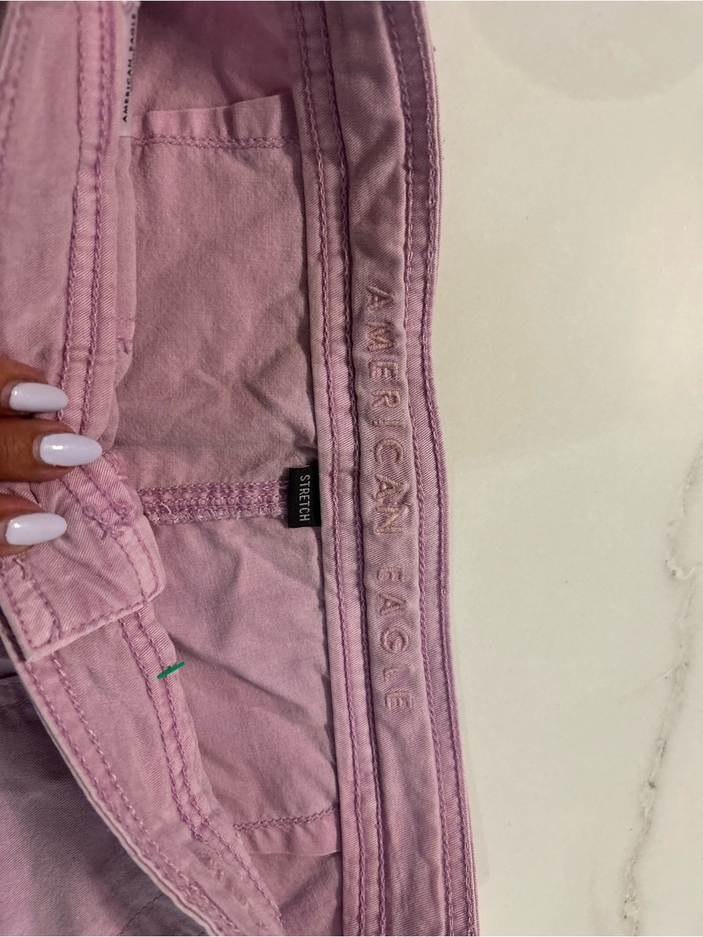 American Eagle Dreamy Drape Cargo Pants - Picture 5 of 7